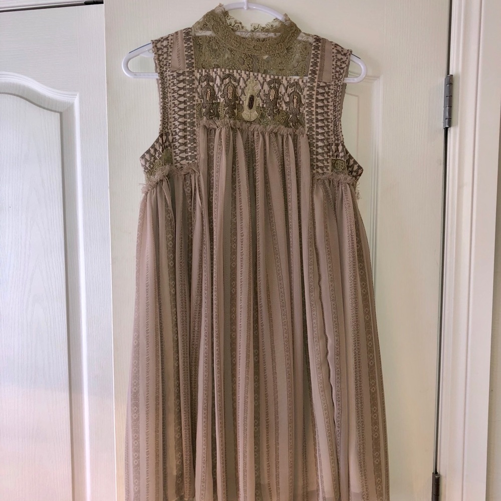 Free People Beaded Lace Dress